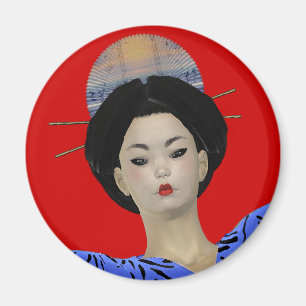Geisha Magnet