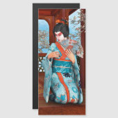 Geisha Magneteinladung (Vorne/Hinten)