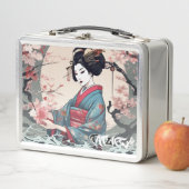 Geisha Metal Lunchbox (Beispiel)