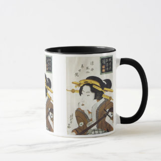 Geisha mit Samisan, Eisen, 1826 Mugs & Steins Tasse