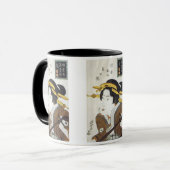 Geisha mit Samisan, Eisen, 1826 Tasse & Steins (Vorderseite Links)