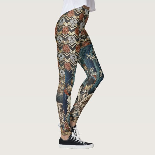 Geisha-Mords-Seetiere Leggings (Rechts)