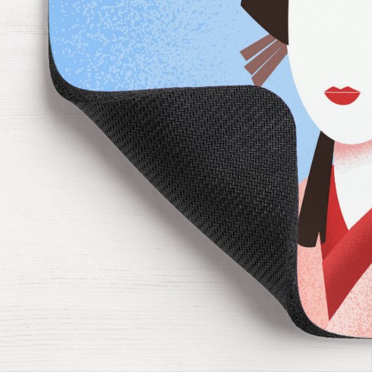 Geisha Mousepad (Ecke)