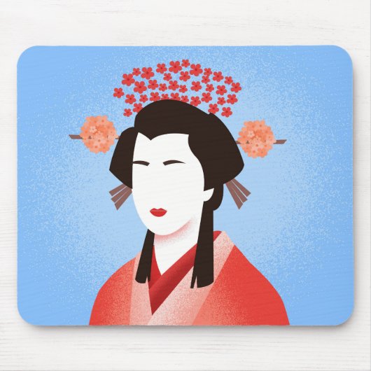 Geisha Mousepad (Vorne)