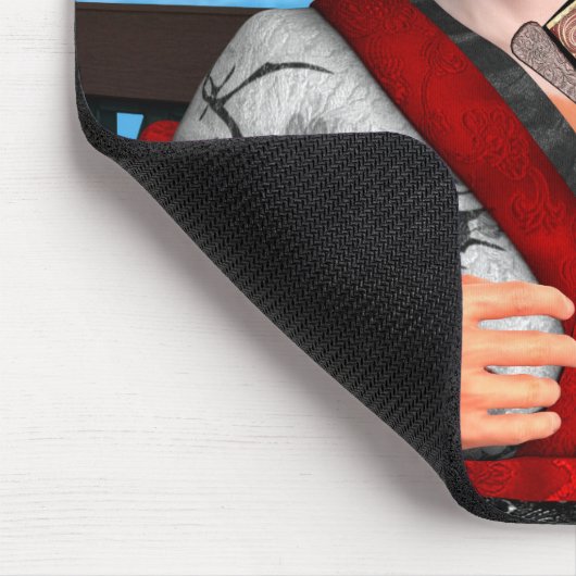 Geisha Mousepad (Ecke)