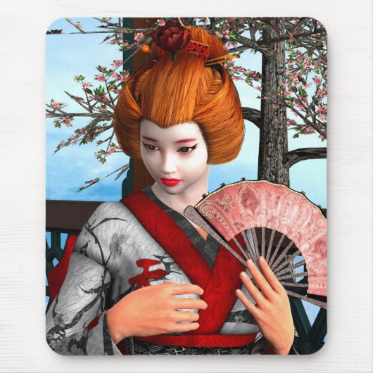 Geisha Mousepad (Vorne)