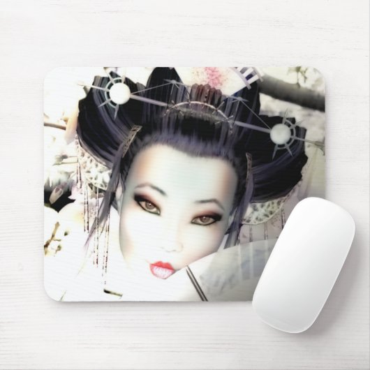 Geisha Mousepad (Mit Mouse)