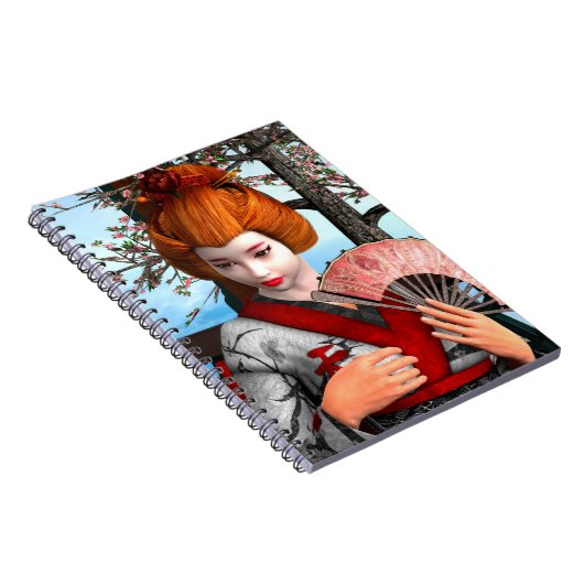 Geisha Notizblock (Rechte Seite)