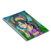 Geisha of the Forest Spiral Notebook Notizblock (Rechte Seite)
