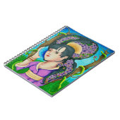 Geisha of the Forest Spiral Notebook Notizblock (Linke Seite)