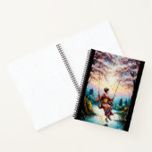 Geisha on Swing Notizblock (Innenseite)
