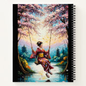 Geisha on Swing Notizblock (Rückseite)