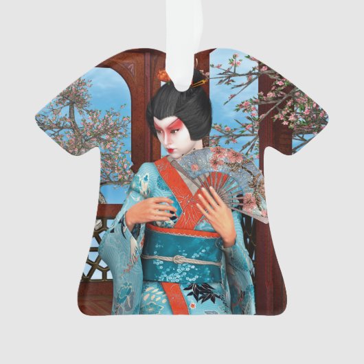 Geisha Ornament (Vorderseite)