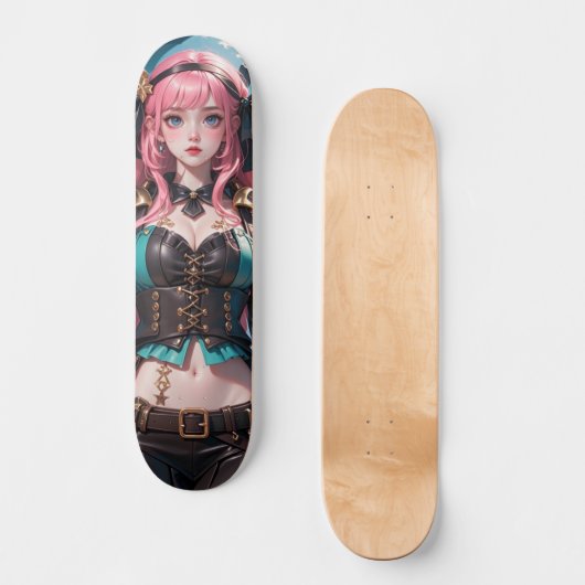 GEISHA PIRATE 2 SKATEBOARD (Vorderseite)