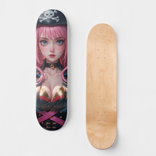 GEISHA PIRATE 3 SKATEBOARD (Vorderseite)