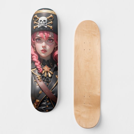 GEISHA PIRATE 4 SKATEBOARD (Vorderseite)