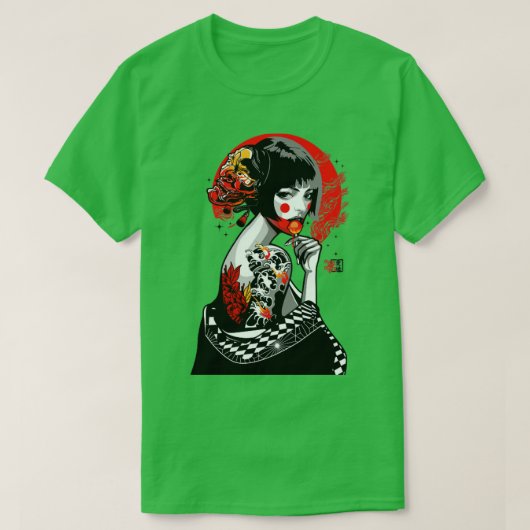 Geisha Pop T-Shirt (Design vorne)