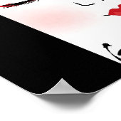 Geisha Poster (Ecke)