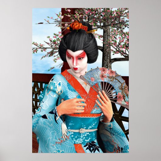 Geisha Poster (Vorne)