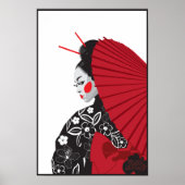 Geisha Poster (Vorne)