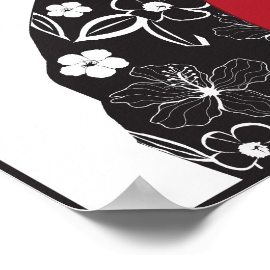 Geisha Poster (Ecke)