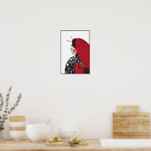 Geisha Poster (Küche)