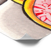 Geisha Poster (Ecke)