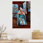 Geisha Poster (Küche)