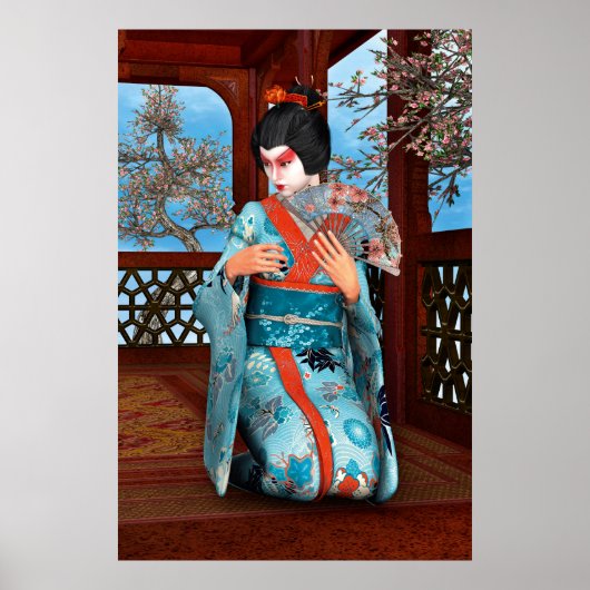 Geisha Poster (Vorne)