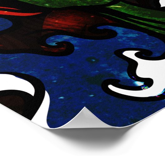 Geisha Poster (Ecke)