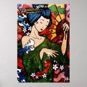 Geisha Poster (Vorne)