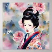 Geisha Poster (Vorne)