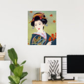 Geisha Poster Print (Heimbüro)