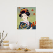Geisha Poster Print (Küche)