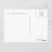 GEISHA POSTKARTE (Rückseite)