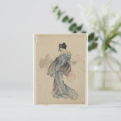 Geisha Postkarte (Stehend Vorderseite)