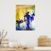 Geisha Promenade Poster (Küche)