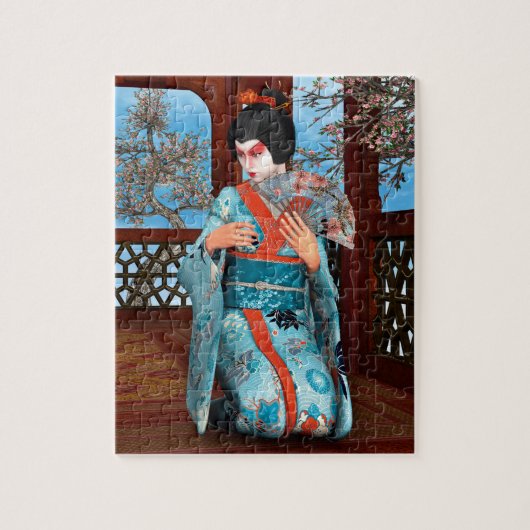 Geisha Puzzle (Vertikal)
