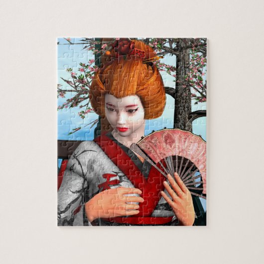Geisha Puzzle (Vertikal)