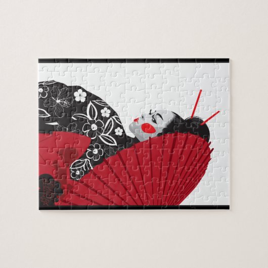 Geisha Puzzle (Horizontal)
