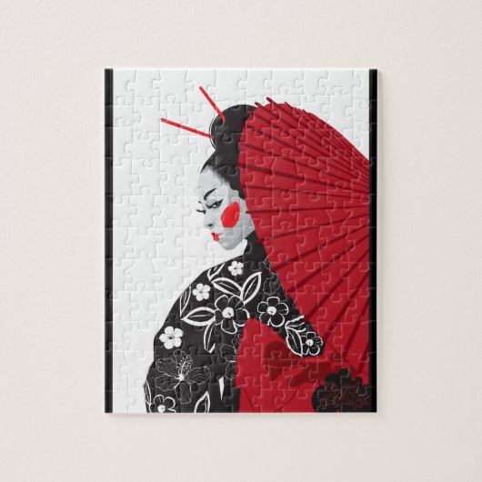 Geisha Puzzle (Vertikal)