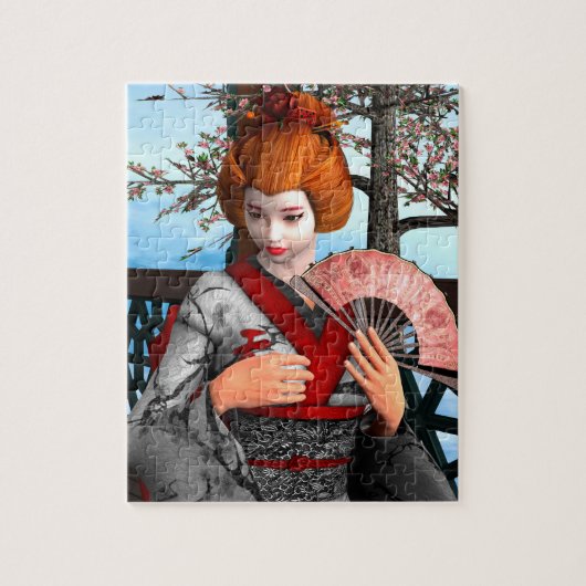 Geisha Puzzle (Vertikal)