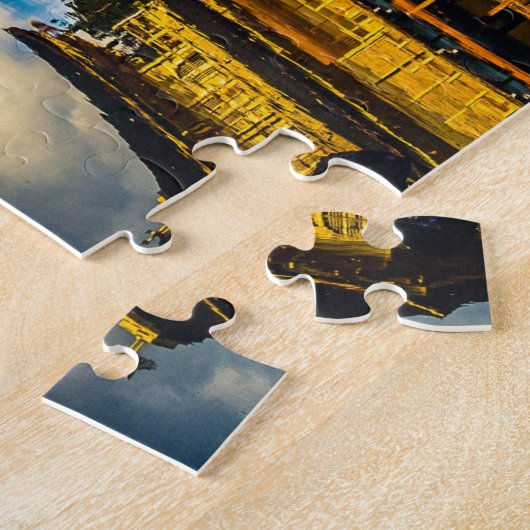 Geisha-Schloss mit Reflexion Puzzle (Seite)