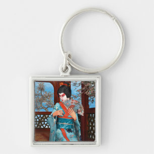 Geisha Schlüsselanhänger