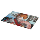 Geisha Schneidebrett (Ecke)