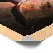 Geisha-Schönheit - cooles orientalisches japanisch Poster (Ecke)