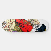 Geisha-Skelett-Plattform Skateboard (Horizontal)