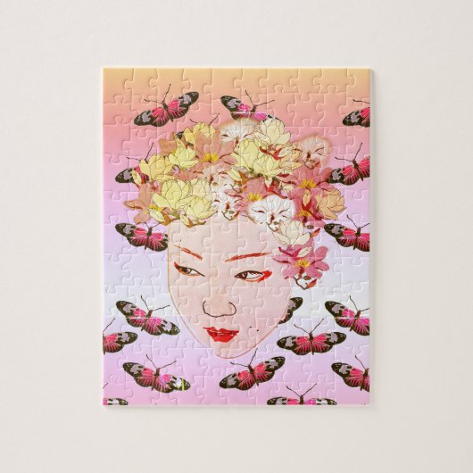 Geisha Spring Puzzle (Vertikal)