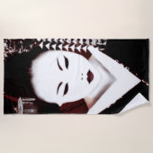 Geisha Strandtuch (Vorderseite)