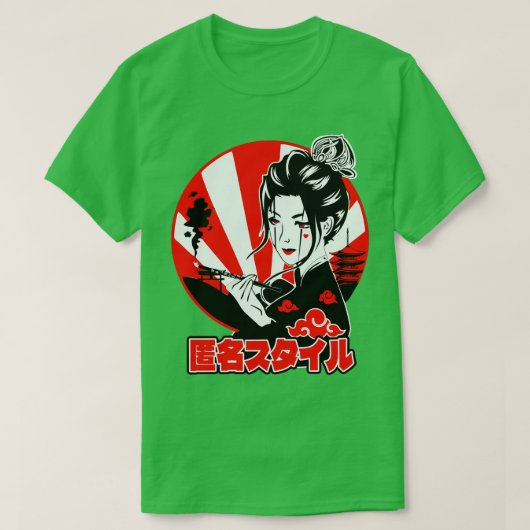 Geisha T-Shirt (Design vorne)